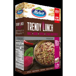 MELVIT Trendy lunch orkisz-burak-papryka-czosnek 6x(4x80g)